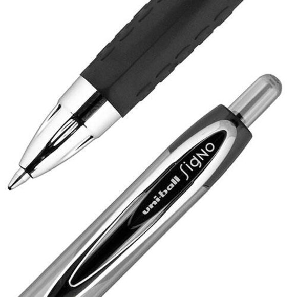 Uniball 207 Retractable Gel Ink Pen 0.7mm Fine 4/Pk Assorted Office School Home - Picture 2 of 5